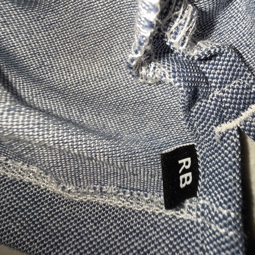 Robert Barakett Filmore SS Blue Polo Style RB91101 - Shirt - Men's: Size - Large - Picture 9 of 10